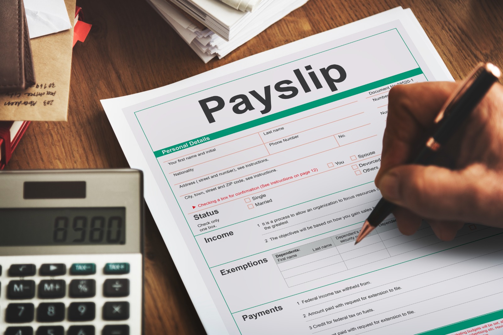 Salary processing